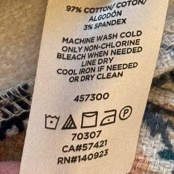 loft beige floral skirt size 10 with slipped on bothsides - Picture 7 of 9